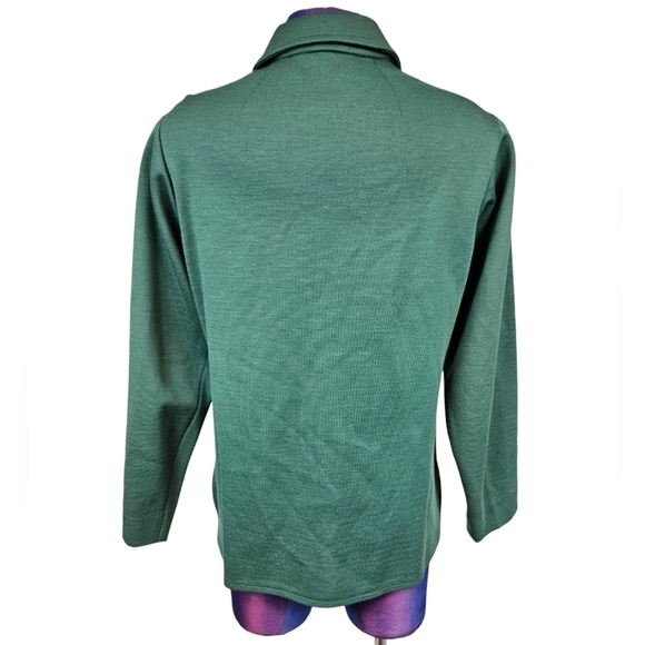 Vintage Pendleknit by Pendleton Green Button Up Shacket Size Medium Women's A75 - Picture 5 of 9